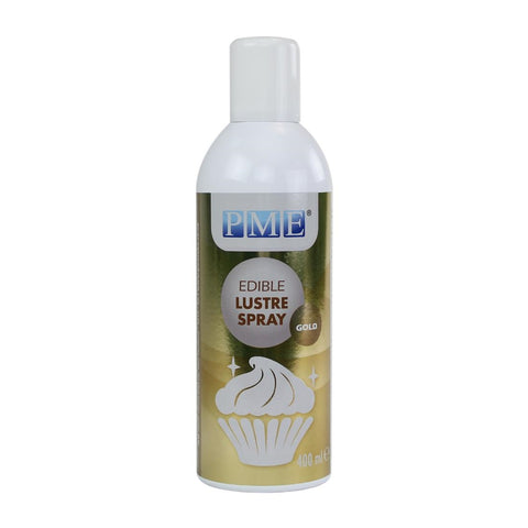 PME Edible Lustre Spray Gold 400ml