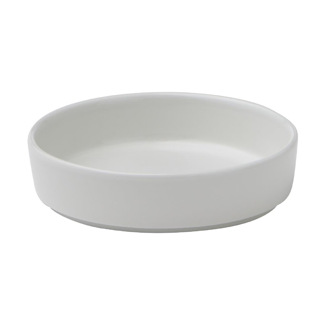 Churchill Super Vitrified Nourish Straight Sided Dishes White 6oz (12 Pack)