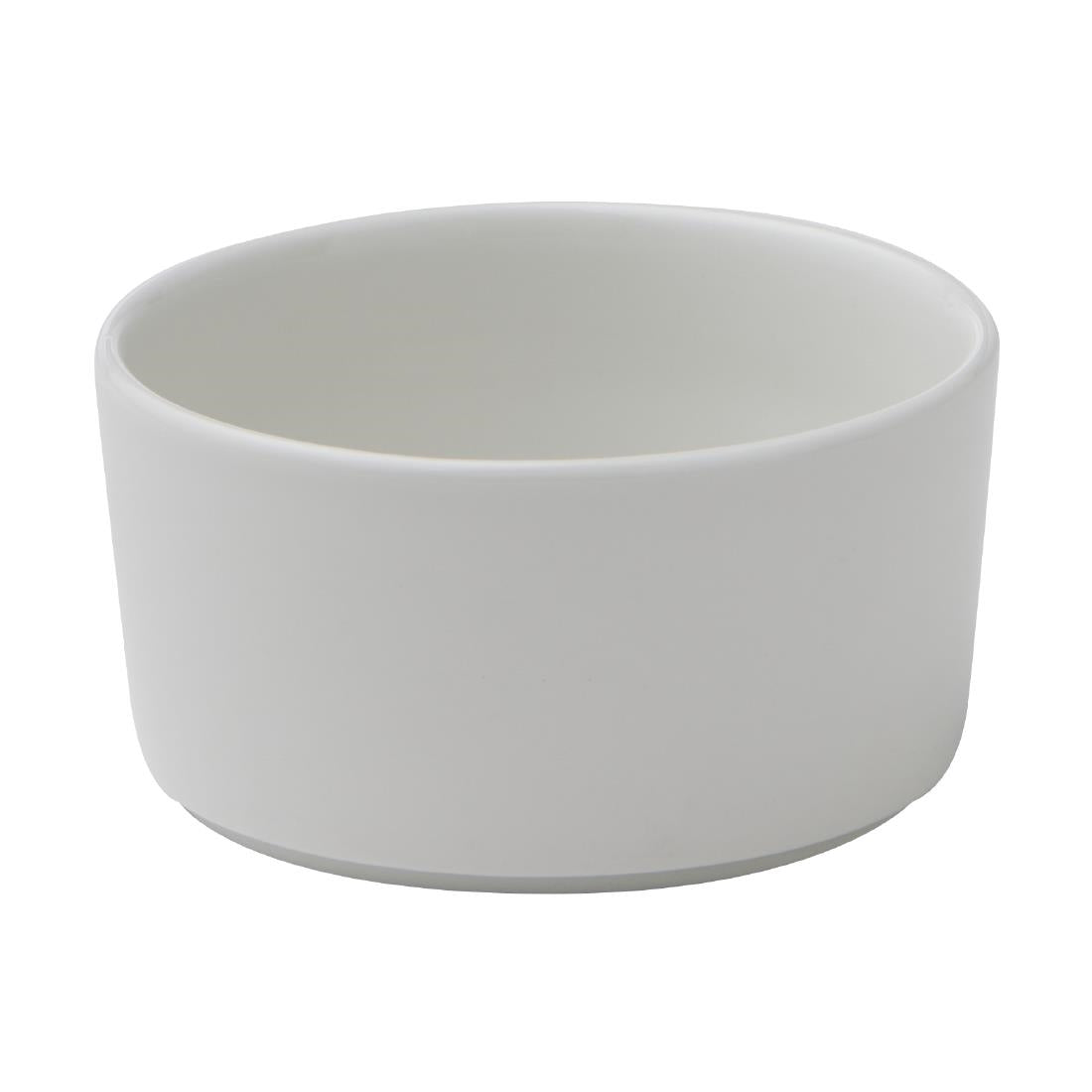 Churchill Super Vitrified Nourish Straight Sided Soup Bowls White 15oz (12 Pack)