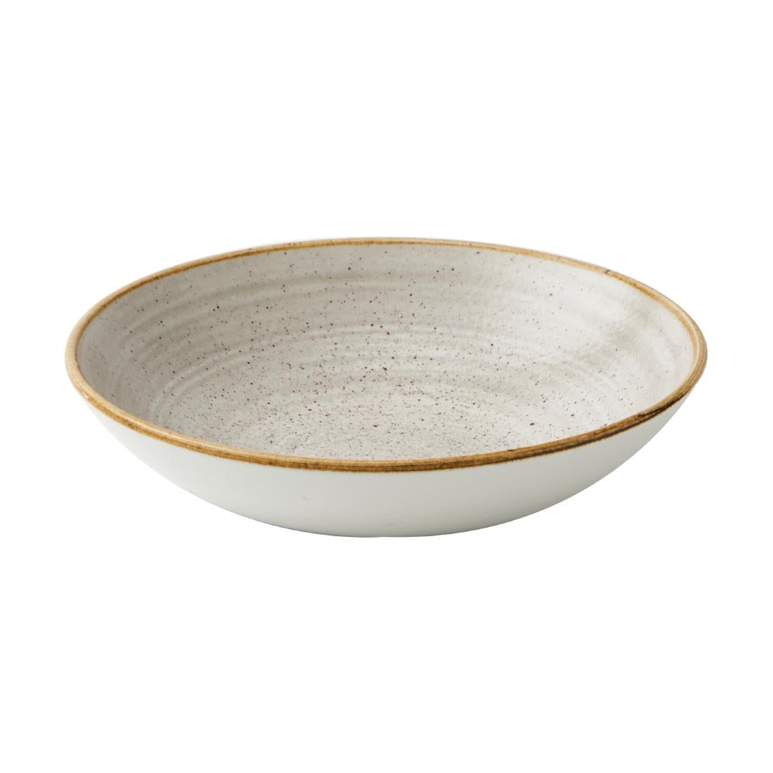Churchill Stonecast Raw Coupe Bowls Grey 184mm (12 Pack)