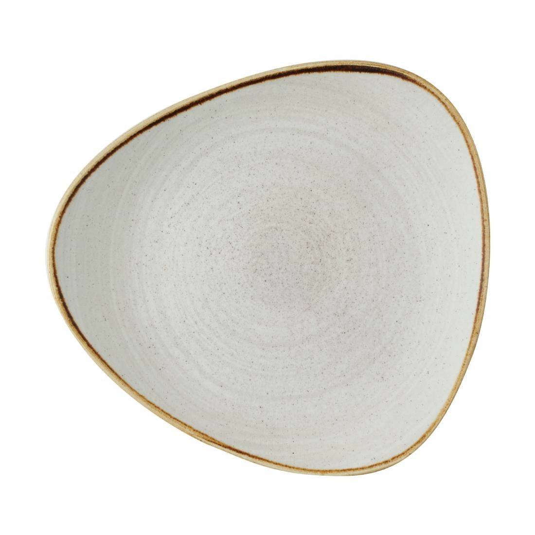 Churchill Stonecast Raw Lotus Plates Grey 254mm (12 Pack)