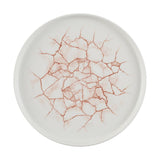 Churchill Studio Prints Kintsugi Walled Plates Coral 260mm (6 Pack)