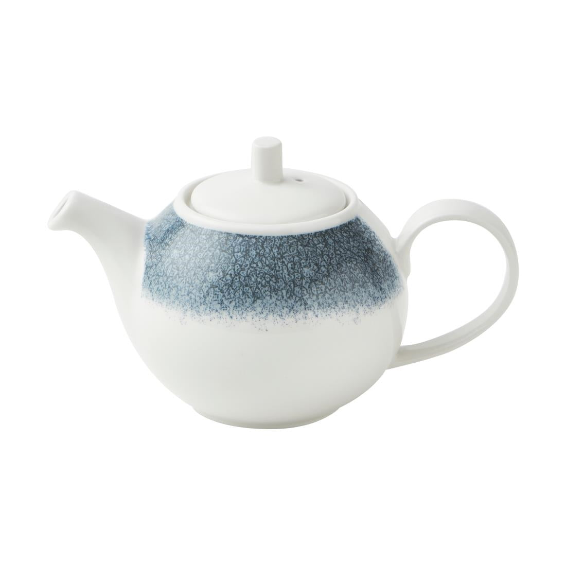 Churchill Raku Beverage Pots Blue 15oz (4 Pack)