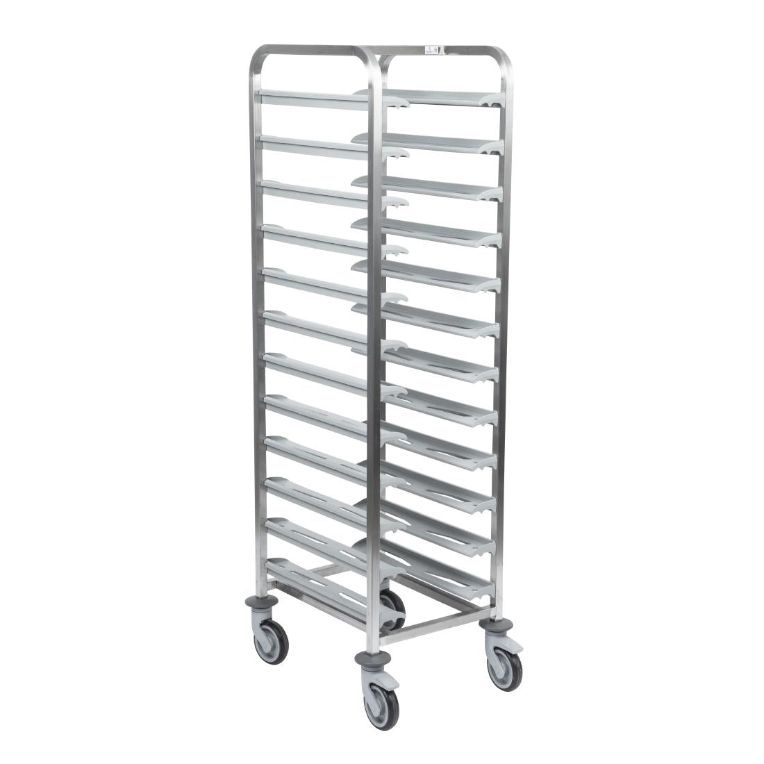 Matfer Bourgeat 12 Tray Cafeteria Trolley Grey