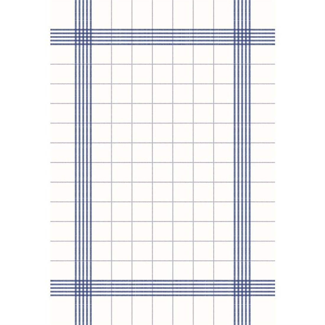 Dunisoft Towel Napkin Blue Check 38x54cm (Pack of 250)