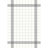 Dunisoft Towel Napkin Grey Check 38x54cm (250 Pack)