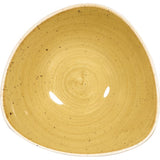 Churchill Stonecast Triangular Bowls Mustard 185mm (12 Pack)