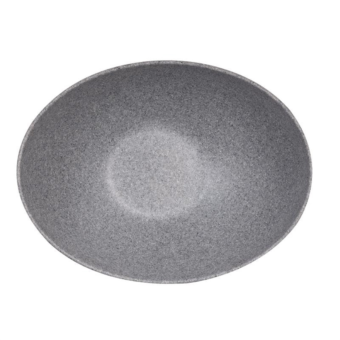 Churchill Melamine Moonstone Bowl Granite 355mm (2 Pack)