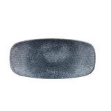 Churchill Studio Prints Raku Rectangular Plates Topaz Blue 269mm (12 Pack)