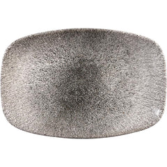 Churchill Studio Prints Raku Rectangular Plate Quartz Black 237mm (12 Pack)