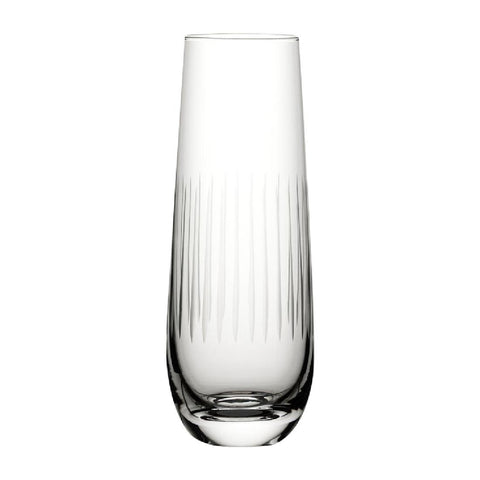 Utopia Raffles Lines Champagne Glasses 300ml (Pack of 6)