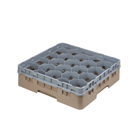 Cambro Camrack Beige 20 Compartments Max Glass Height 279mm