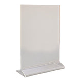 Beaumont Perspex Menu Holder Vertical A5