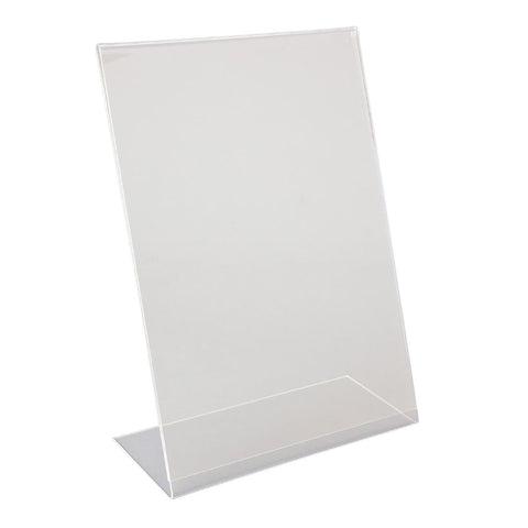 Beaumont Perspex Menu Holder Angled A4