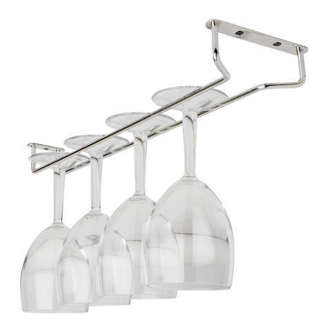 Beaumont Glass Hanger Chrome 406mm