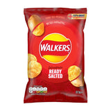 Walkers Ready Salted Flavour Crisps 32.5g (Pack of 32)