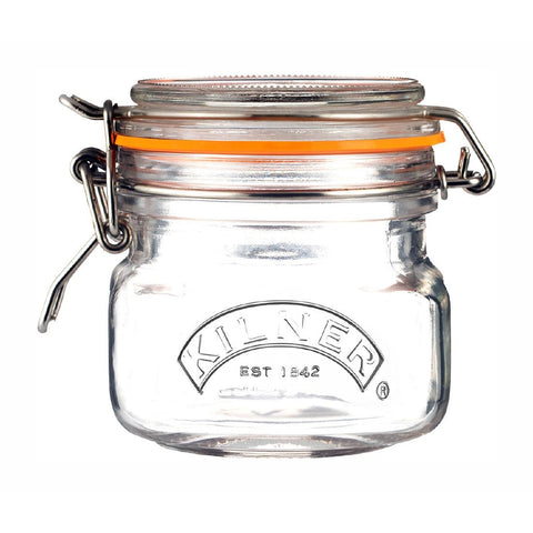 Kilner Clip Top Square Jar 250ml