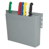 Hygiplas Plastic Knife Wall Rack 14 Slots