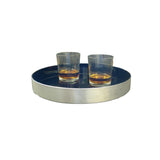 Beaumont Aluminium Round Non-Slip Drinks Tray 330mm