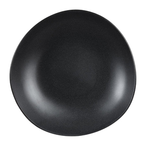 Alchemy Melamine Trace Granite Blk Melamine Bowl 380mm (Pack of 2)