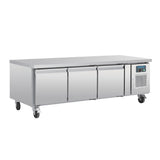 Polar U-Series Triple Door Chef Base Fridge