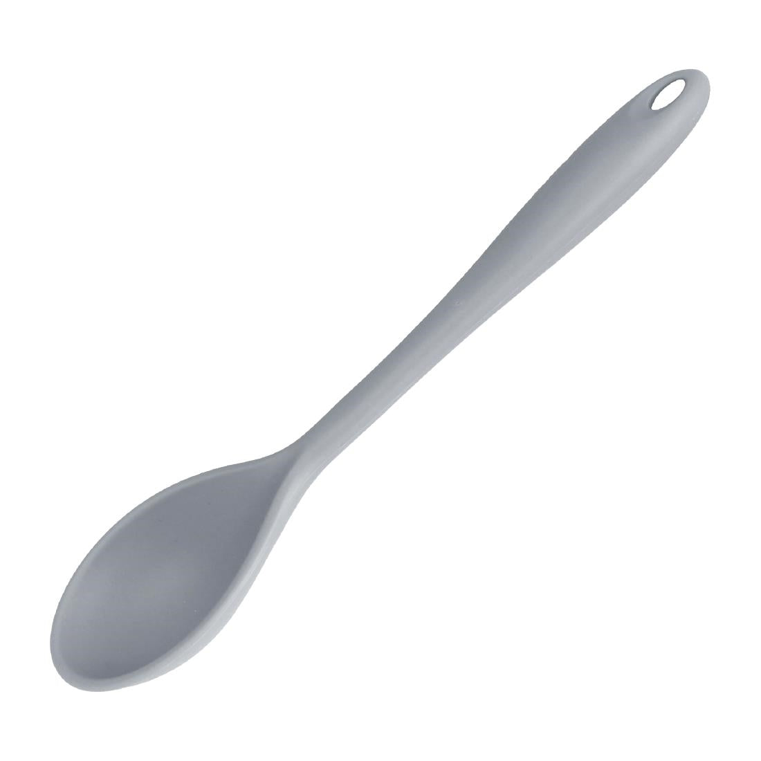 Vogue Silicone High Heat Cooking Spoon Grey