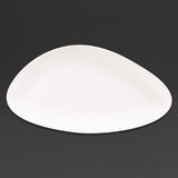 Churchill Lotus Triangular Plates White 350mm (6 Pack)