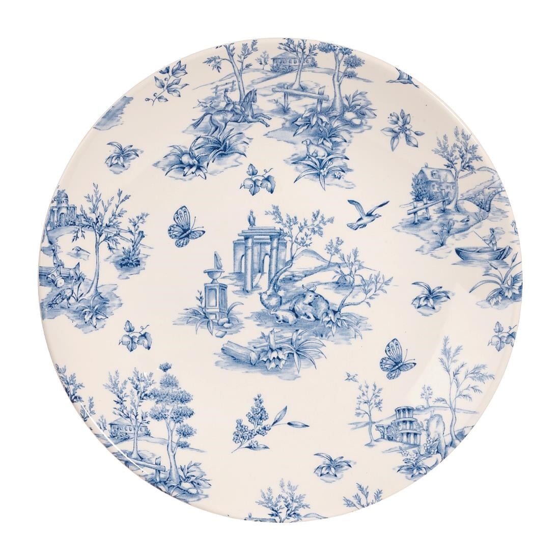Churchill Vintage Prints Deep Coupe Plates Prague Toile 255mm (12 Pack)