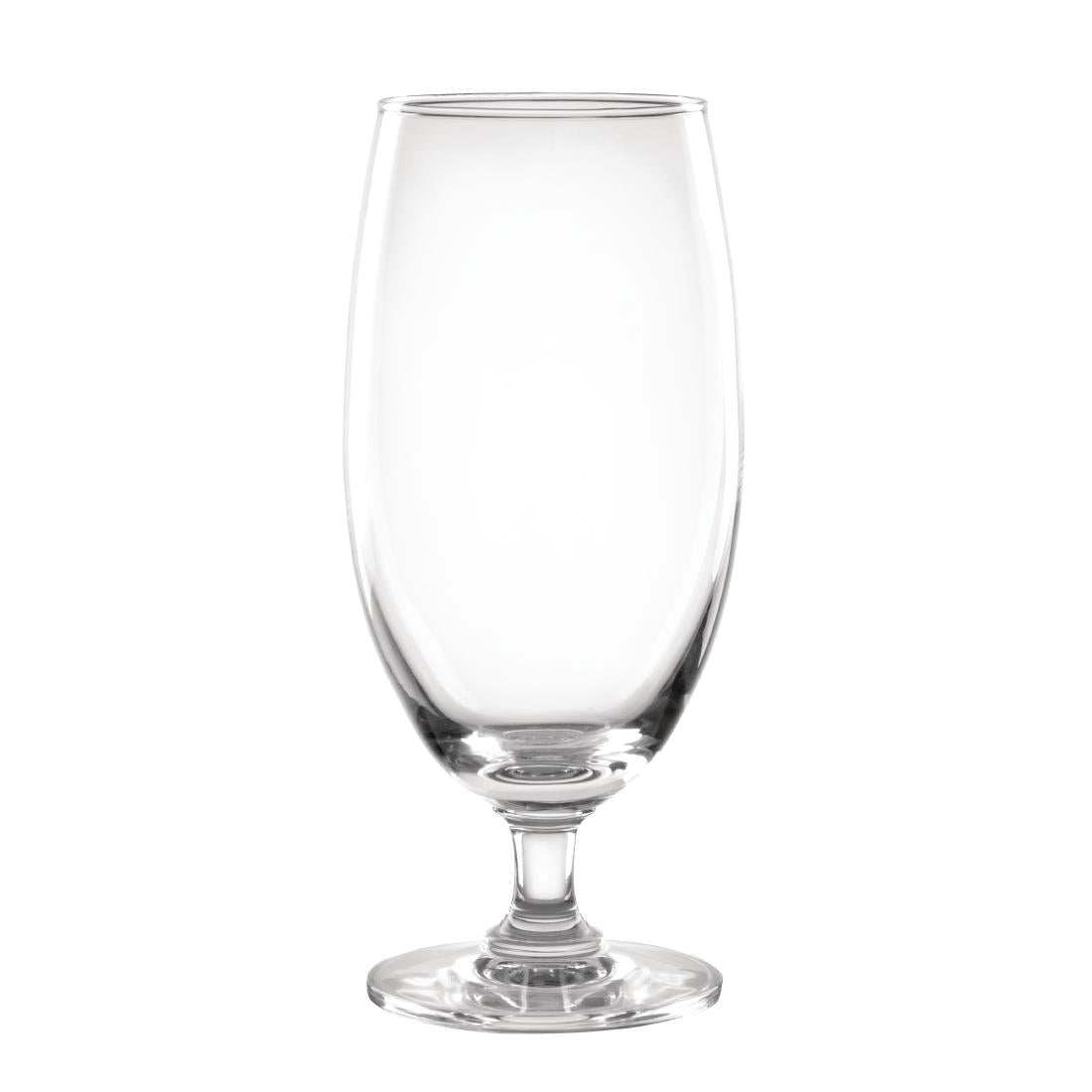 Olympia Stemmed Beer Glasses 420ml (Pack of 6)