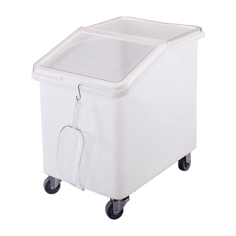 Cambro Mobile Ingredient Bin White 140Ltr