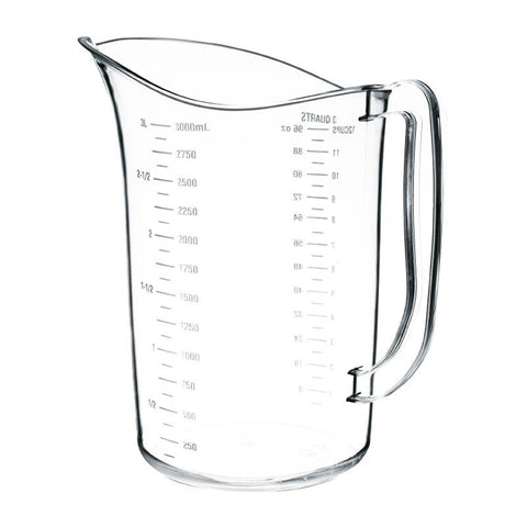 Vogue Polycarbonate Measuring Jug 3L