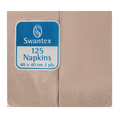 Compostable Readifold Kraft Dinner Napkins 400mm (Pack of 2000)