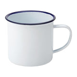 Utopia Eagle Enamel Mugs 380ml (Pack of 6)