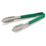 Vollrath Green Utility Grip Kool Touch Tong 9"