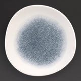 Churchill Studio Prints Raku Trace Round Plate Topaz Blue 210mm