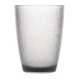 Kristallon Polycarbonate Tumbler Pebbled Clear 275ml