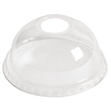 Plastico Domed Lids With Hole 95mm (Pack of 1000)