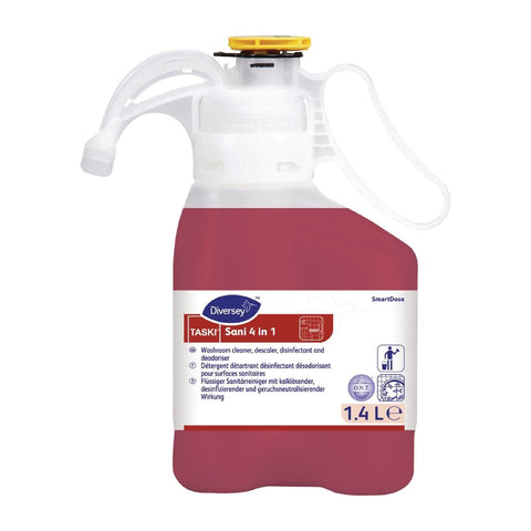 TASKI Sani SmartDose 4-in-1 Washroom Cleaner Super Concentrate 1.4 Litre