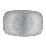 Churchill Studio Prints Raku Rectangular Plates Topaz Blue 300mm (6 Pack)