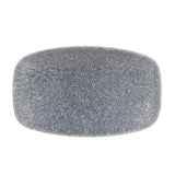 Churchill Studio Prints Raku Rectangular Plates Topaz Blue 200mm (12 Pack)