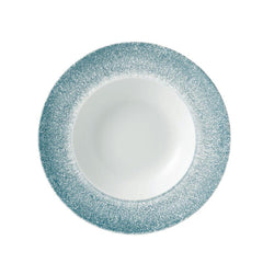 Churchill Studio Prints Raku Wide Rim Bowls Topaz Blue 240mm (12 Pack)