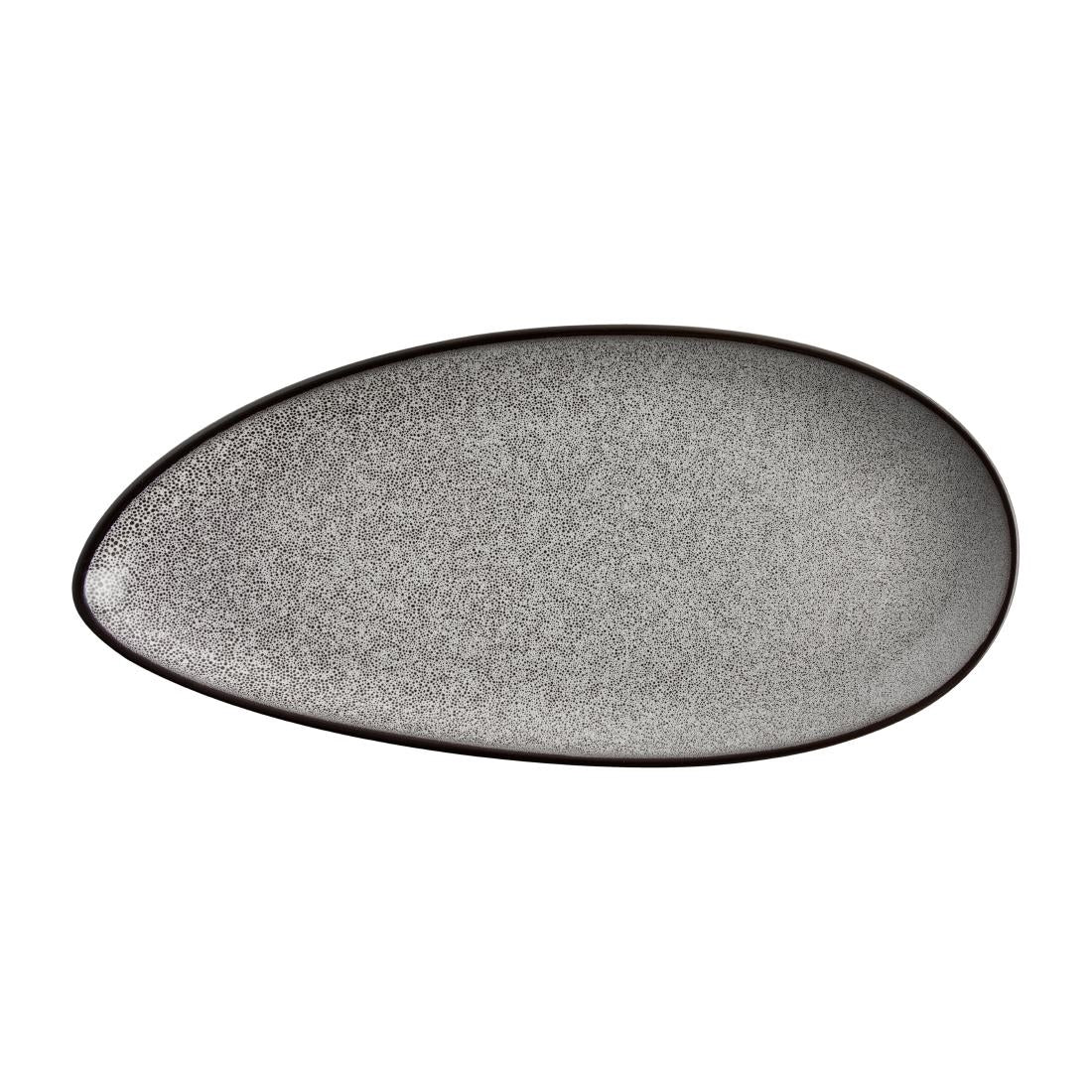 Olympia Mineral Leaf Plates 255mm (6 Pack)