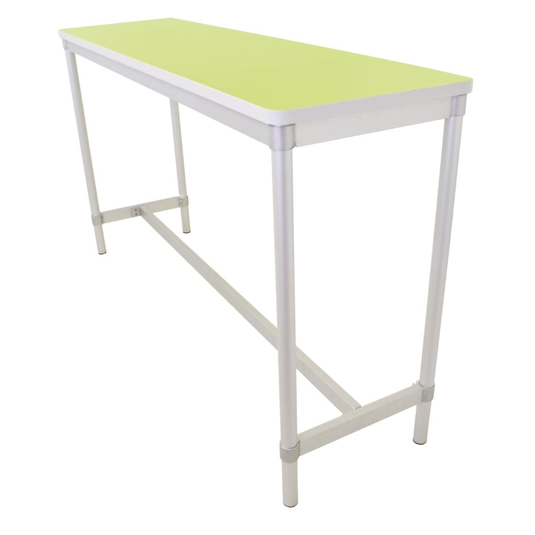 Gopak Enviro Indoor Bright Green Rectangle Poseur Table 1200mm