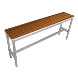 Gopak Enviro Indoor Teak Effect High Bench 1600mm