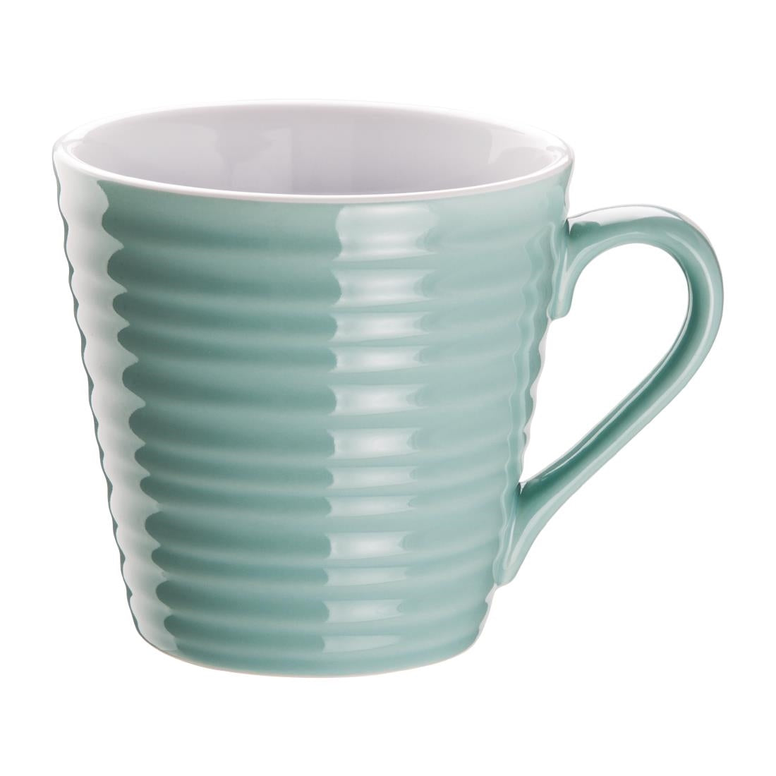 Olympia Cafe Aroma Mug Aqua 340ml (Pack of 6)