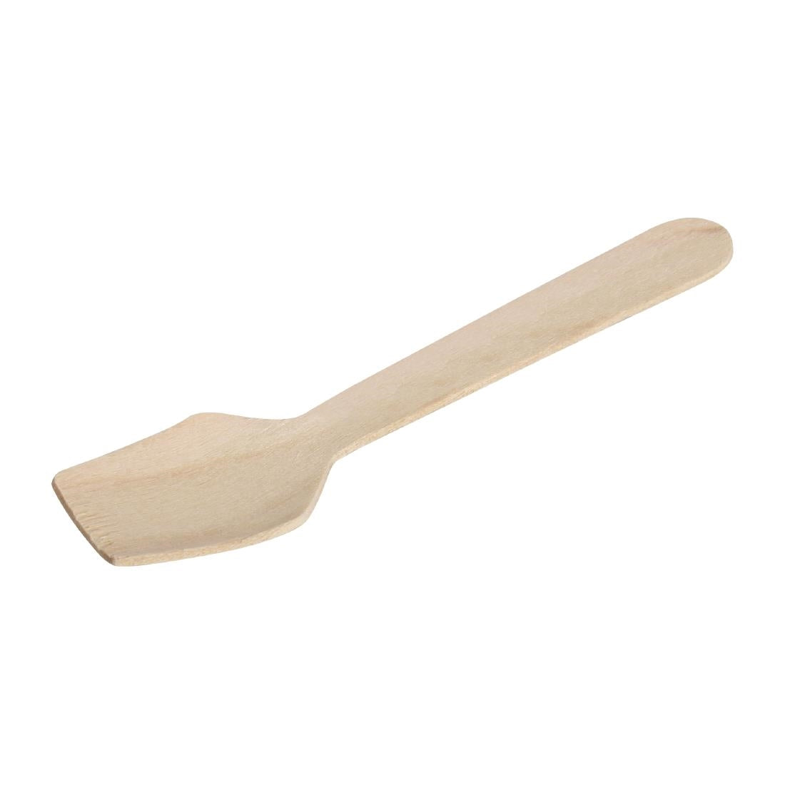 Fiesta Compostable Wooden Ice Cream Spoons (Pack of 100)