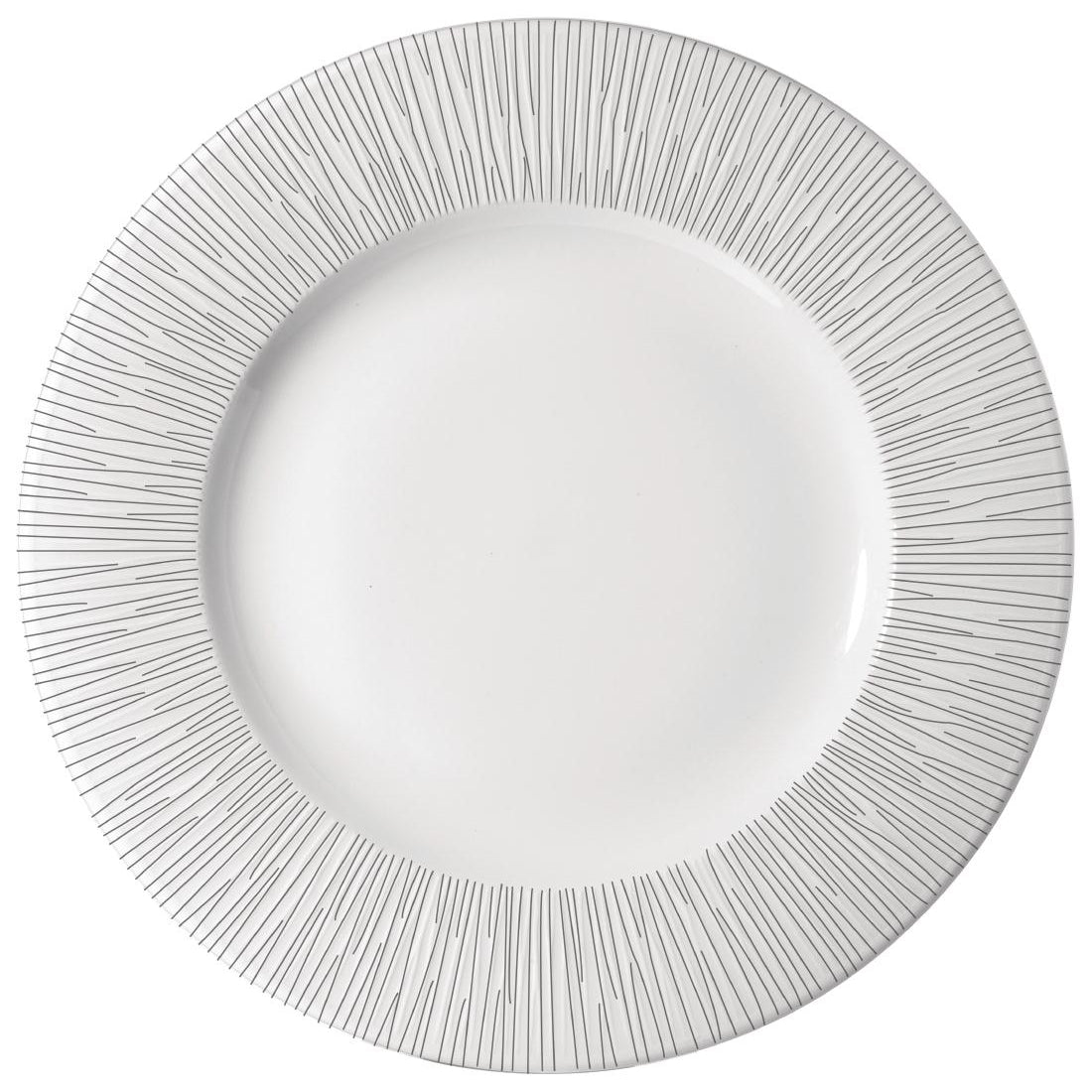 Churchill Bamboo Wide Rim Plate 301mm (12 Pack)