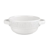 Churchill Bamboo Handled Stacking Soup Bowl 14oz