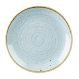 Churchill Stonecast Round Coupe Plate Duck Egg Blue 260mm (12 Pack)