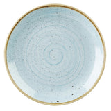 Churchill Stonecast Round Coupe Plate Duck Egg Blue 217mm (12 Pack)